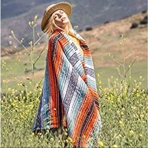Gently used Mexican blanket